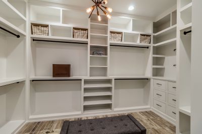 Built-in Shelving for Storage